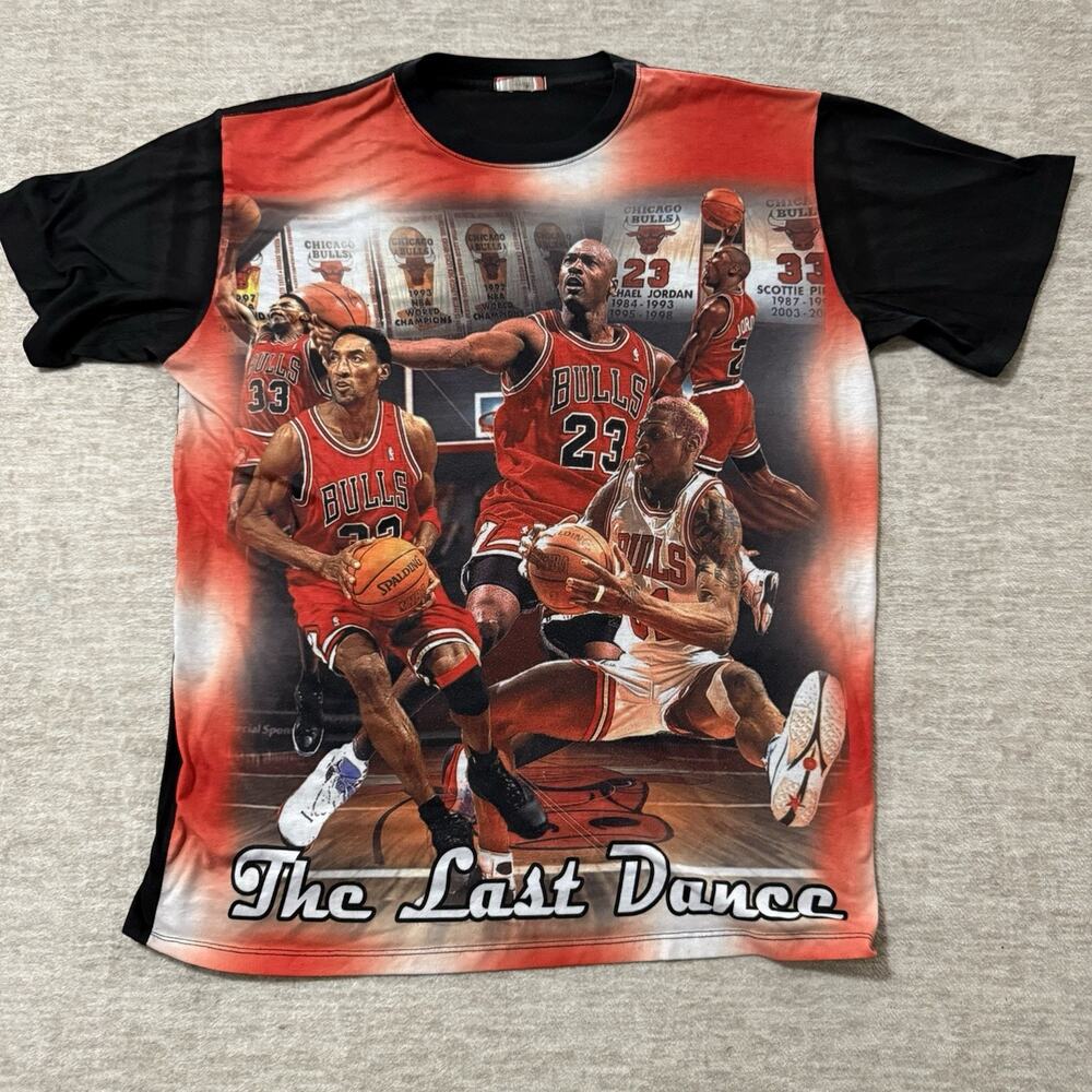 Chicago Bulls King Shirt Jordan Pippen Rodman The Last Dance - Maybe XL -